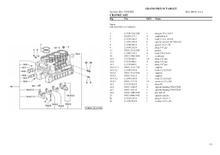 Lamborghini grand prix 95 target Tractor Parts Catalogue Manual Instant Download