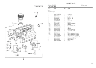 Lamborghini grimper 555-n Tractor Parts Catalogue Manual Instant Download