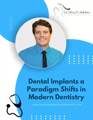 Dental Implants a Paradigm Shifts in Modern Dentistry