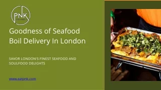 Goodness of Seafood Boil Delivery In London - Papa Nadox Kitchen
